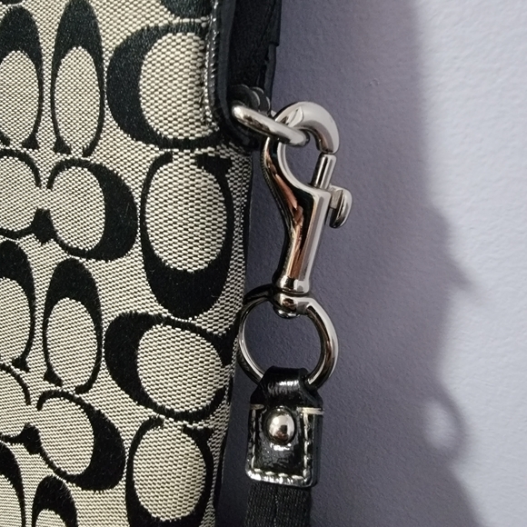 Coach Monogram iPad Tablet Carrying Case with Shoulder Strap - Picture 5 of 11